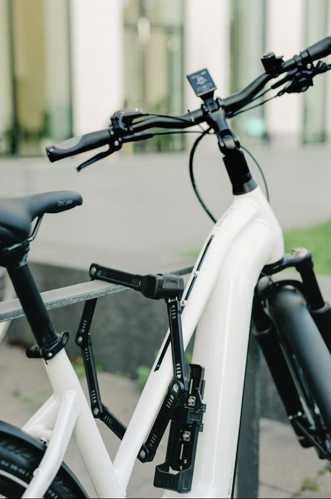 Abus bordo 6200 på cykel