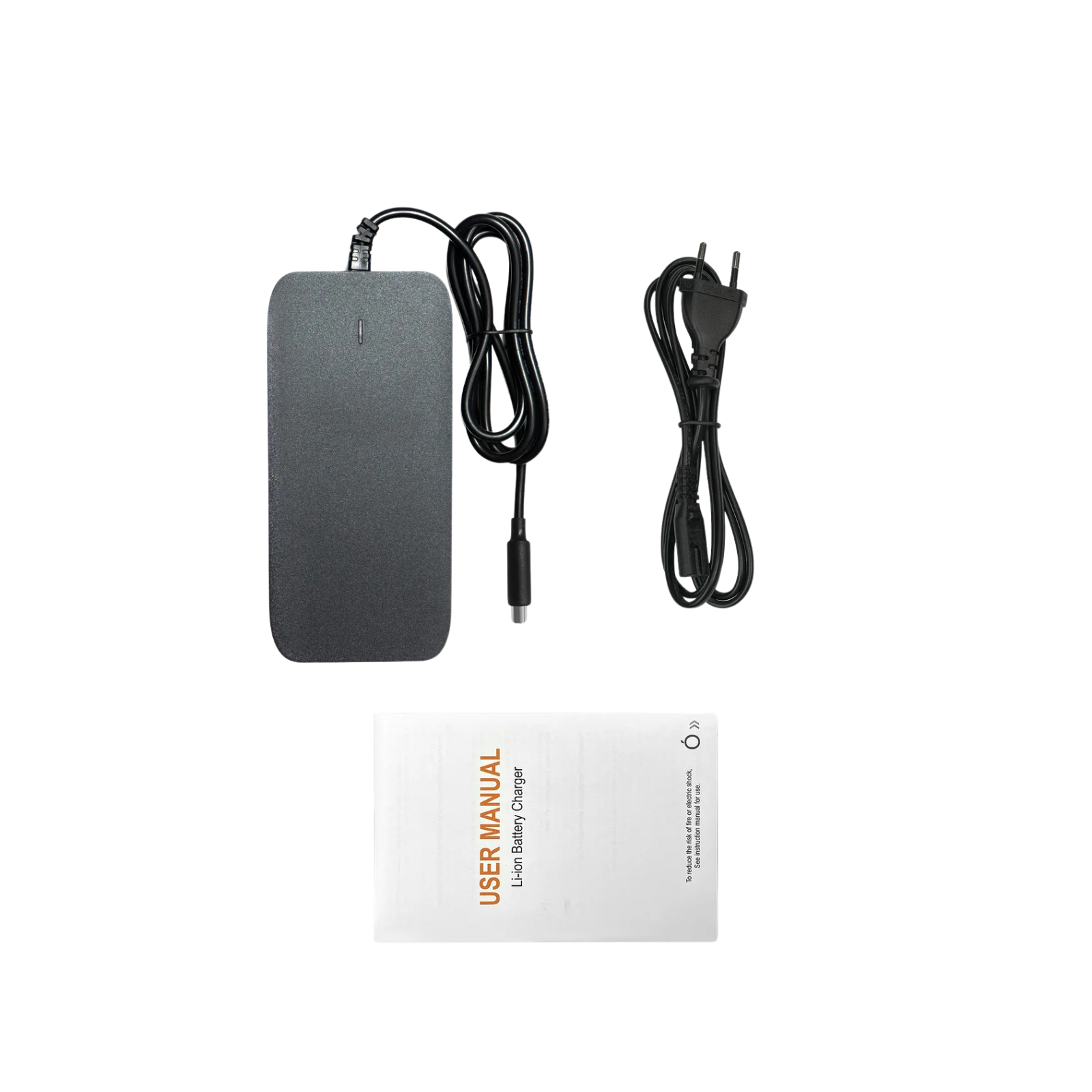 Original ENGWE oplader med brugermanual og strømkabel - 2 års garanti og hurtig levering.